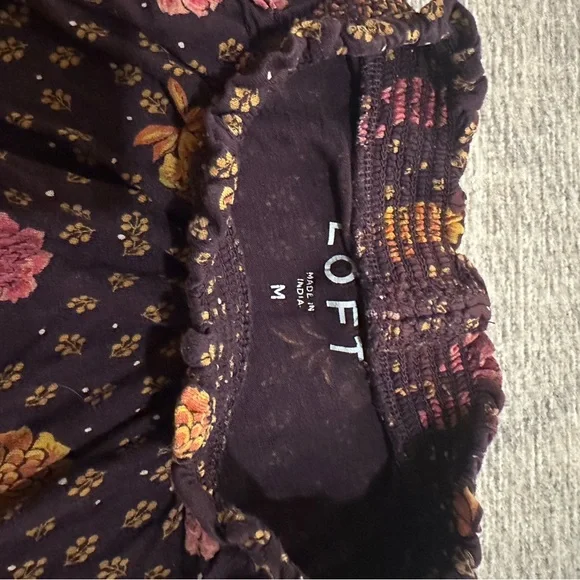 Loft high neckline tank top - Picture 2 of 3